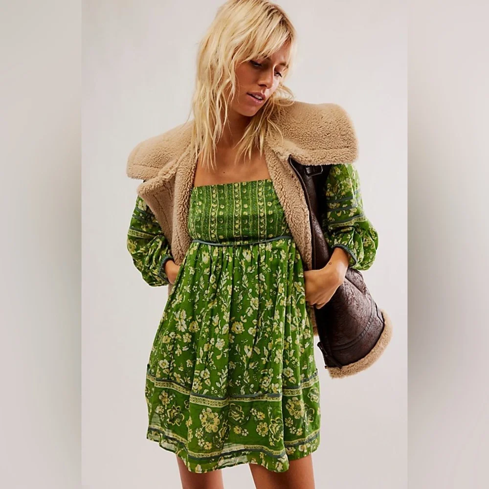 Free People Endless Afternoon Mini Dress